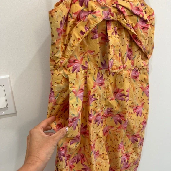 FARM Rio Vibrant Yellow Floral Jumpsuit - Picture 11 of 11